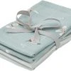 Cam Cam Copenhagen WASH CLOTH MUSLIN, PRINTED - 4 PACK Mix Windflower Blue, Etoile Blue -Ergobaby store unnamed file 1098
