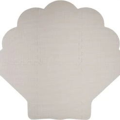That's Mine Foam Play Mat Shell - Shell - Light Grey