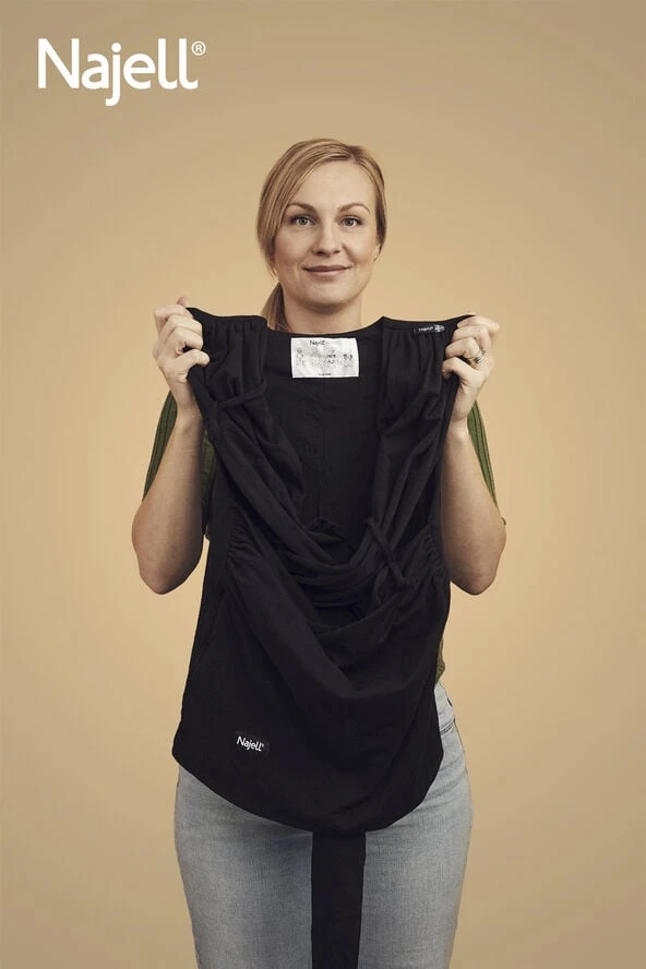 Najell WRAP S/M - Melange Grey 6 Najell WRAP S/M - Melange Grey - Billede 4