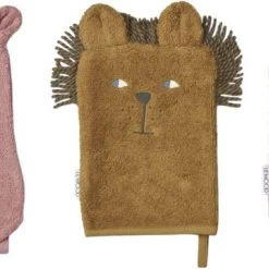 Liewood Sylvester Washcloth Safari / Dusty Raspberry Multi Mix