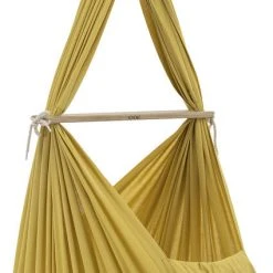 Nonomo Slyngevugge M. Mikrofiber Madras Mustard