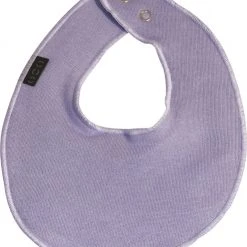 Mikk-Line Cotton Bibs - Round Lilac