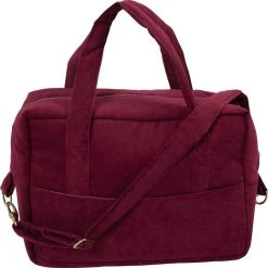 Filibabba Pusletaske - Fløjl, Deeply Red Deeply Red 8 Filibabba Pusletaske - Fløjl, Deeply Red Deeply Red -Ergobaby store unnamed file 156