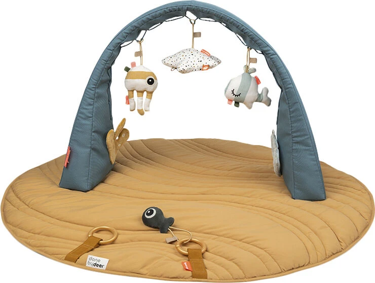 Done By Deer Aktivitets Bue Med Legetæppe Sea Friends Farve Mix Farve Mix 3 Done By Deer Aktivitets Bue Med Legetæppe Sea Friends Farve Mix Farve Mix