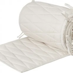 Cam Cam Copenhagen Sengerand M/ Harlequin Broderi - OCS Blossom Pink