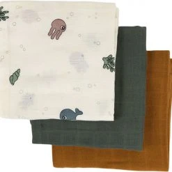 Done By Deer Stofble 3 Stk GOTS Sea Friends Farve Mix Farve Mix -Ergobaby store unnamed file 1802