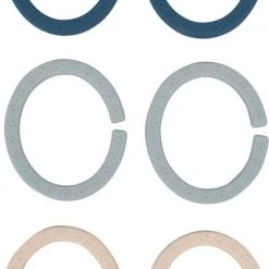 Filibabba Silikone Oph&aelig;ngsringe - Blue Blue