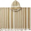 Liewood Roomie Poncho Y/D Stripe: Mustard/sandy