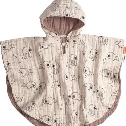 Done By Deer Bade Poncho, Sea Friends Pudder