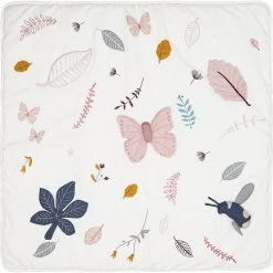 Cam Cam Copenhagen Activity Play Mat - OCS Pressed Leaves Rose Pressed Leaves Rose