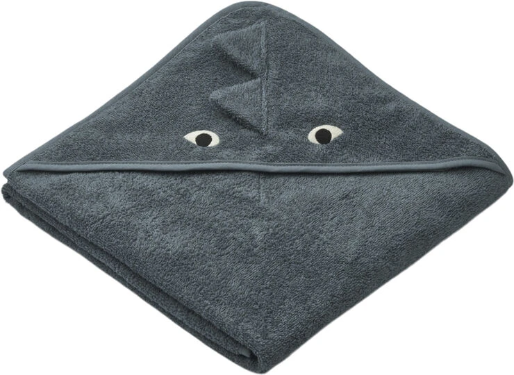 Liewood Augusta Hooded Towel Dragon / Whale Blue Mix 3 Liewood Augusta Hooded Towel Dragon / Whale Blue Mix