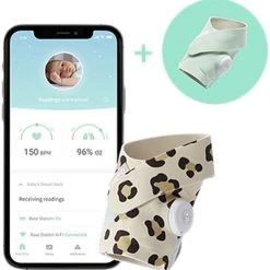 Owlet Smart Sock 3 Leopard Bundle