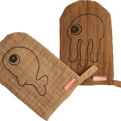 Done By Deer Vaskeklud, Sea Friends, 2 Stk Mustard