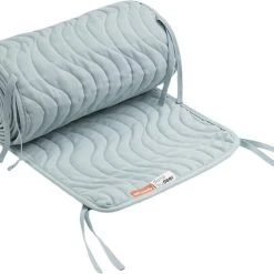 Done By Deer Quiltet Sengerand M/bindeb&aring;nd Waves Bl&aring; Blå -Ergobaby store unnamed file 2539