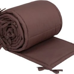 M&uuml;sli By Green Cotton Solid Bumper Brown Sugar