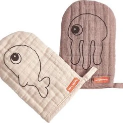 Done By Deer Vaskeklud, Sea Friends, 2 Stk Pudder