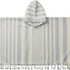 Liewood Roomie Poncho Y/D Stripe: Sea Blue/sandy