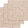 Konges Sl&oslash;jd 3 PACK MUSLIN CLOTH STRAWBERRY FIELDS
