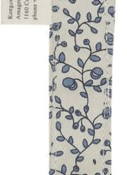 Konges Sl&oslash;jd PACIFIER STRAP COTTON BLUE BLOSSOM MIST