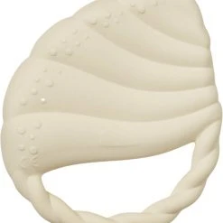 Cam Cam Copenhagen Conch Teether, Off-White Off-White