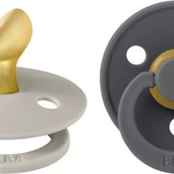 BIBS Colour 2 PACK Latex Size 1 Anatomical Sand/Iron Sand/Iron