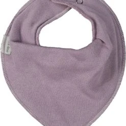 Mikk-Line Cotton Bibs - Triangle Dusty Rosebon