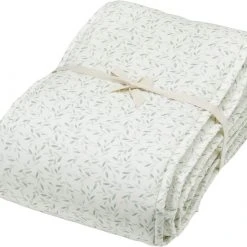 Cam Cam Copenhagen Cot Bumper - OCS Green Leaves Green Leaves