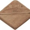 Liewood Augusta Hooded Towel Mr Bear Tuscany Rose