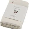 Konges Sl&oslash;jd 3 PACK MUSLIN CLOTH CHERRY -Ergobaby store unnamed file 3309