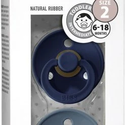 BIBS Colour 2 PACK Coral/Ruby Coral/Ruby