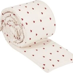 Konges Sl&oslash;jd BED BUMPER AMOUR ROUGE