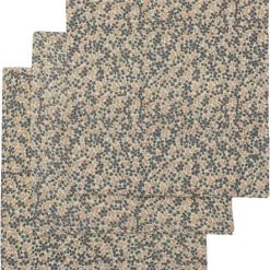 Konges Sl&oslash;jd 3 PACK MUSLIN CLOTH CHAMP BLEU