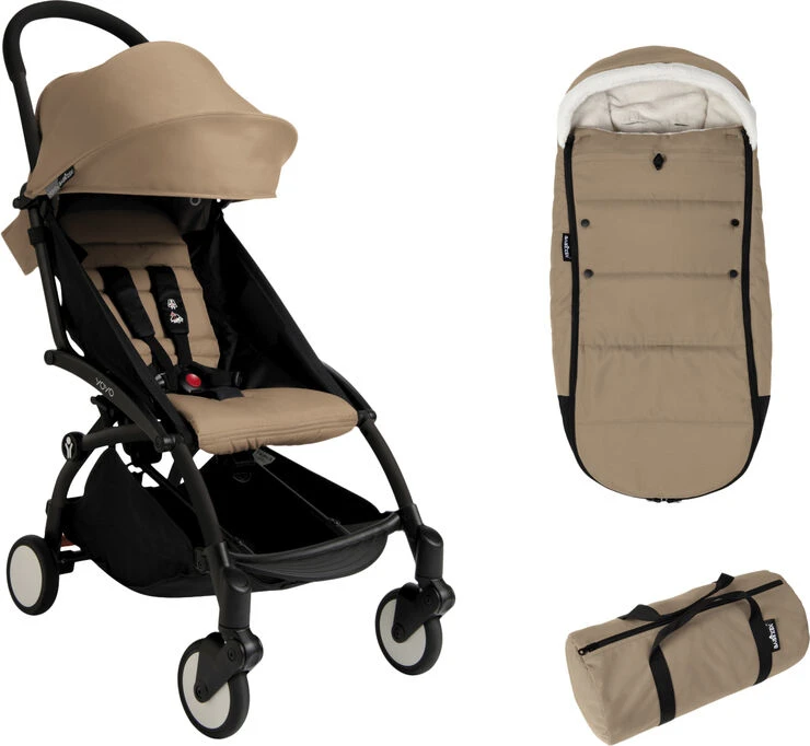 Babyzen YOYO Kørepose - Taupe 4 Babyzen YOYO Kørepose - Taupe - Billede 2