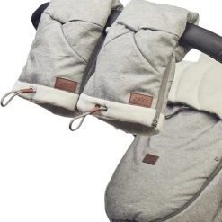 Najell Stroller Gloves - Morning Grey