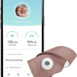 Owlet Smart Sock 3 Dusty Rose -Ergobaby store unnamed file 889