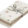 Cam Cam Copenhagen Muslin Cloth, Mix 3 Pack - GOTS Mix Windflower Cream, Dusty Rose, Powder