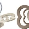 BIBS Supreme 2 PACK Silicone Ivory/Blush Ivory/Blush