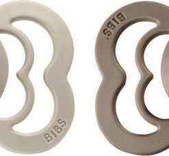 BIBS Supreme 2 PACK Silicone Ivory/Blush Ivory/Blush -Ergobaby store unnamed file 916